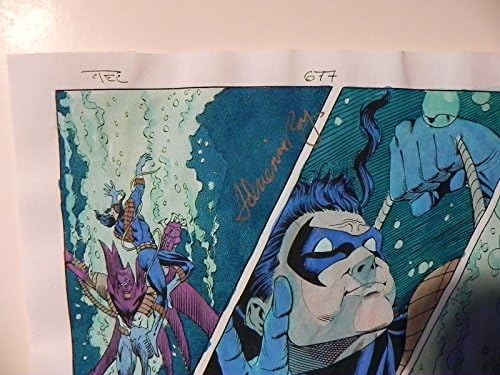 בלשי קומיקס 677 עמ'.13 אמנות הפקה קומית של באטמן חתמה על חוזה עם אדריאן רוי