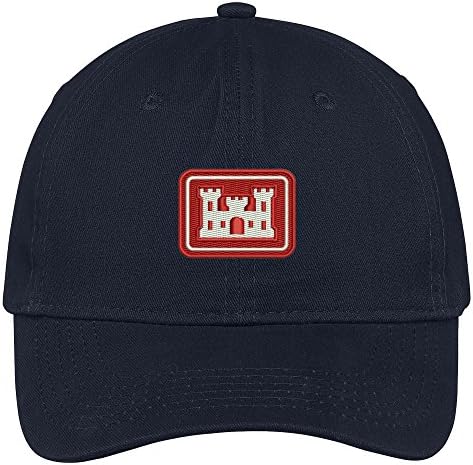 טרנדי הלבשה חנות ארהב חיל מהנדסים רקום נמוך פרופיל רך כותנה מוברש בייסבול כובע