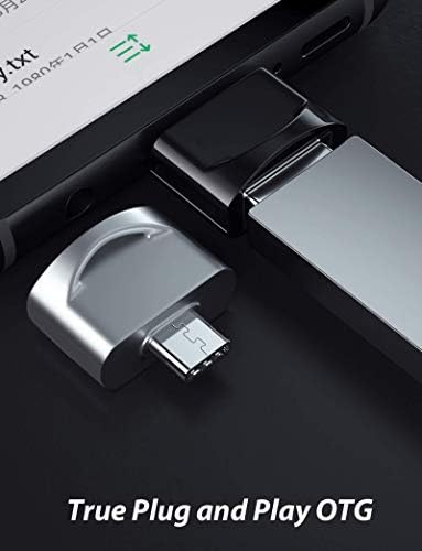 Tek Styz USB C נקבה ל- USB מתאם זכר תואם ל- LG G8S ThinQ שלך עבור OTG עם מטען Type-C. השתמש במכשירי