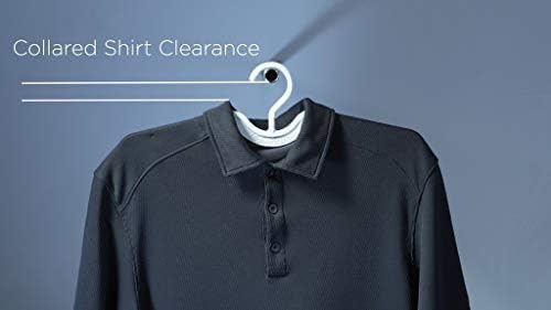 קולבים גבוהים יותר קלאסי עיצוב צוואר קצר עיצוב כבד דקיק דקיק פלסטיק חיסכון בבגדים קולבים- 40