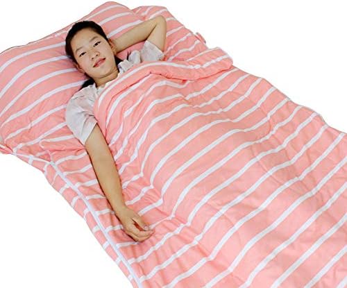 סטוריית שקית תרדמת דו-שכבתית של ילדים מצוירת-פעוטות מתקפלים שמיכה ישנה שטוף כותנה שוט שינה שופ