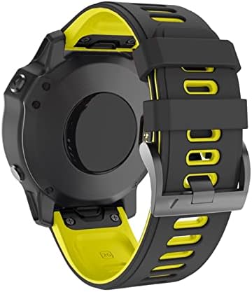 Eksil Silicone Watchband for Garmin fenix fenix 7x fenix 7 צפו מהדורה מהירה מהירה