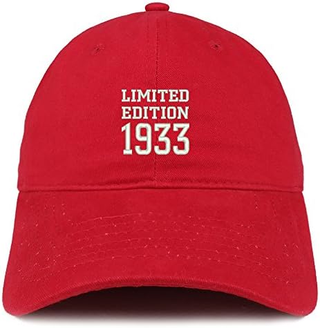 חנות הלבשה אופנתית מהדורה מוגבלת 1933 כובע כותנה מוברש מוברש יום הולדת 1933