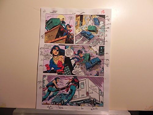 באטמן צל תיבת חלק 1 צבע מדריך חתום על ידי אדריאן רוי עם עמ ' 14