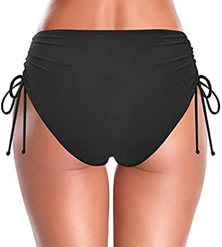משובץ לשחות חצאית נשים הדפסת בציר נמוך מותניים ברזילאי ביקיני תחתון בגדי ים תחתונים וחוף ברזילאי
