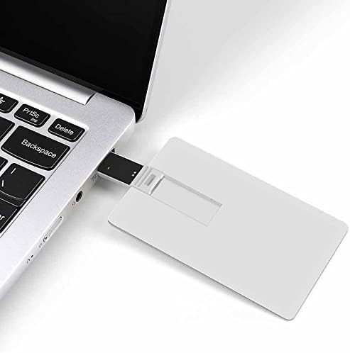 דפוס דגים ליצן זיכרון USB מקל פלאש מכונן בכרטיס כרטיס אשראי בכרטיס הבנק