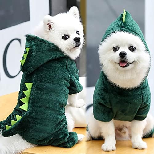 בגדי הונפרד סוודר סוודר כלבים ז'קט תחפושת חיות מחמד קטנה ליל כל הקדושים תלבושת דינוזאור בגדי