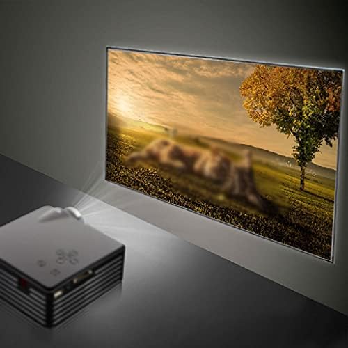 QFWCJ 100/130 אינץ 'מסך מקרן HD לווידיאו משחק סרטים 16 ： 9 מסך הקרנה ניידת של משרד הביתי נגד האור.
