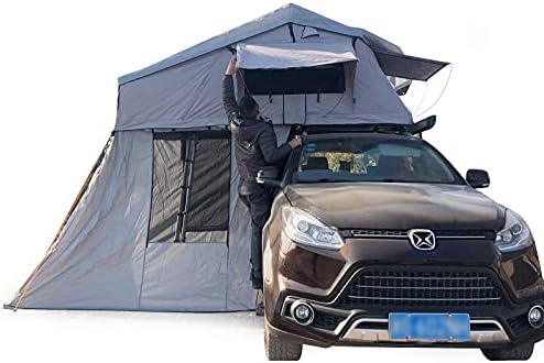 אוהל גג רכב סיור בנהיגה עצמית מכונית רכה רכה מכוניות רכה מכוניות חיצוניות אוהל גג גג חיצוני, אדום אפור, 240x145x130