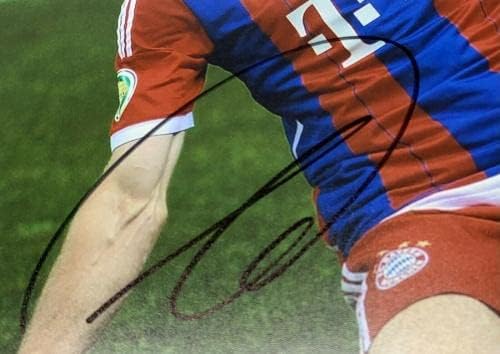 תומאס מולר חתם על 11x14 צילום PSA AH69741 Bayan Munich - תמונות כדורגל עם חתימה