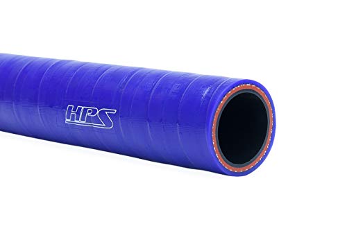 HPS 1/4 FKM מרופד שמן עמיד בשמן שחור טמפרטורה גבוהה צינור סיליקון מזוין, 9 רגל, עובי קיר 4 ממ, 350F