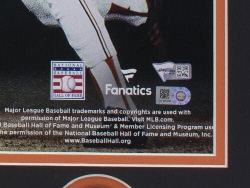 Cal Ripken Jr. חתום ממוסגר 16x20 Baltimore orioles Photo Fanatics MLB - תמונות MLB עם חתימה