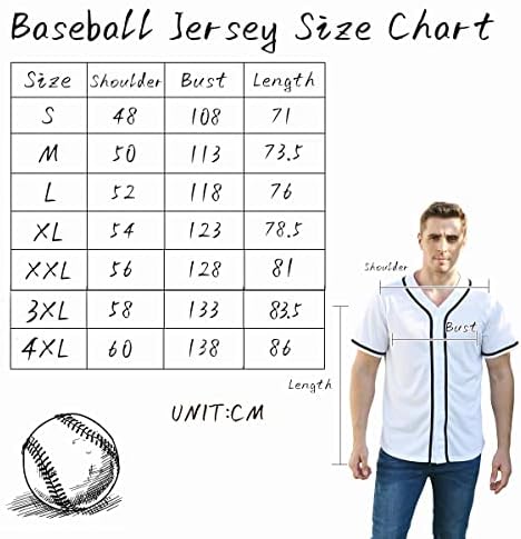 MowBeat Men Baseball Jersey כפתור למטה חולצות ספורט אחידות ג'רזי חולצת טריקו מפוסה
