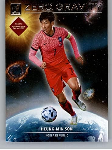 2021-22 דרך דונרוס לקטאר אפס כדורגל כדורגל 8 Heung-Min Son Corea הרפובליקה הרשמית של PANINI FUTBOL