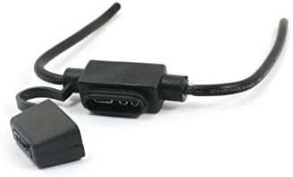 AEXIT 2 x חסימות נתיכים ובעלי נתיכים מעטפת פלסטיק שחור מחזיק נתיך ATC עבור מחזיקי נתיכים רכב רכב