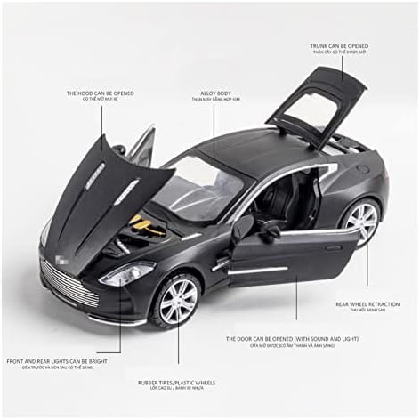 דגם מכוניות בקנה מידה לדגם אסטון מרטין רכב סגסוגת מכוניות סגסוגת רכבי רכב דגמים מתנות לרכב מתכת