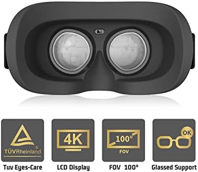 DPVR P1 Ultra 4K הכל באוזניות אחת של מציאות מדומה אחת, אוזניות VR עצמאיות 3840x2160 רזולוציה, אוזניות