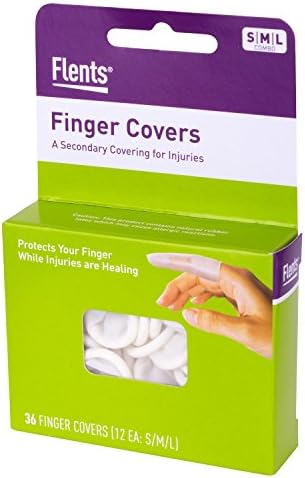 מיטות אצבע עזרה ראשונה, מגן על אצבע בזמן ריפוי מפציעה, 36 לספור