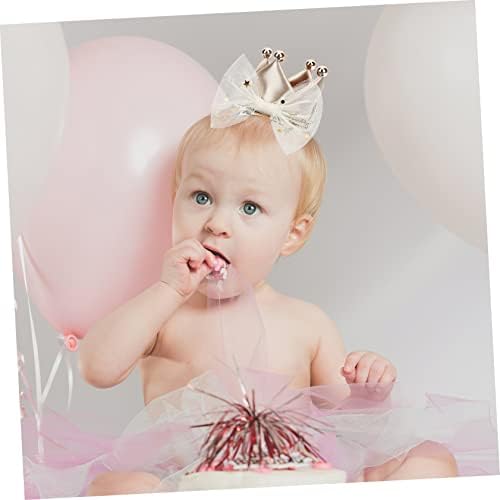 קיסאנג ' ל סטיילינג בצורת כתר עבור נסיכת זהב סיכת יום הולדת בנות הילדה רשת תינוק מסיבת ילדים ילדה של סיכות