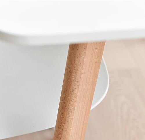 מודגש מתכת שולחן למעלה נייל אמנות שולחן מט לסביבה ידידותי תרסיס צבע מלבן מוצק עץ לבן מניקור שולחן לנייל
