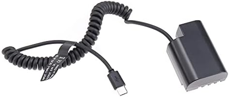 FOTGA USB TYPE-C כבל מתאם חשמל + פענוח DMW-BLF19 סוללת דמה DCC12 DC מצמד עבור PANASONI