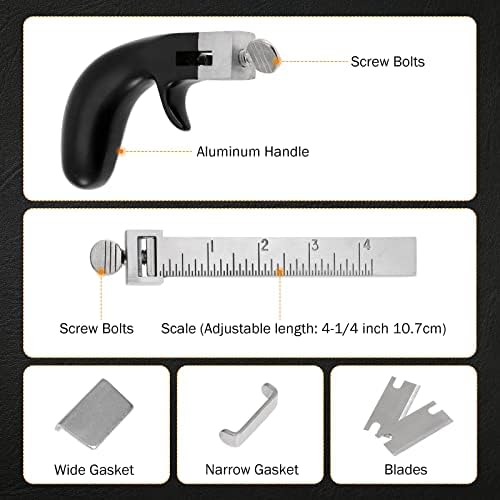 צרור: מכונת תפירה של סנדלור עור Beamnova ציוד כלי תיקון נעליים שחור ציוד + כלי רצועת עור כלים