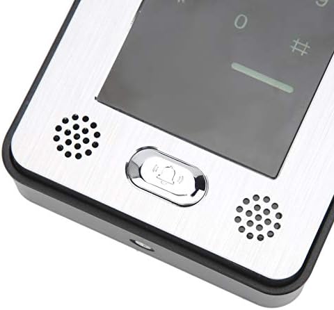 2-חוט וידאו פעמון 7 ב צג טביעת אצבע סיסמא כרטיס נעילת ראיית לילה דלת טלפון צריכת חשמל נמוכה בחדות גבוהה