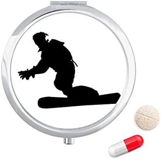 ספורט סקי סקי לוח נגן גלולת מקרה כיס רפואת אחסון תיבת מיכל מתקן