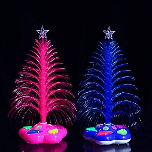 LED סיבים אופטיים צבעוניים עץ חג המולד עץ חג המולד אור מפלגת חג המולד אור לחג המולד אור
