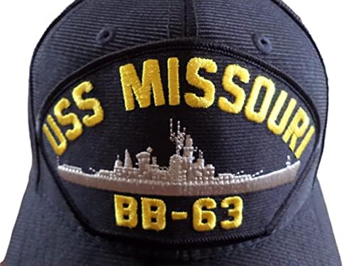 אייגל קרסט אוס-אס מיזורי ביבי-63 כובע ספינה צבאית של חיל הים