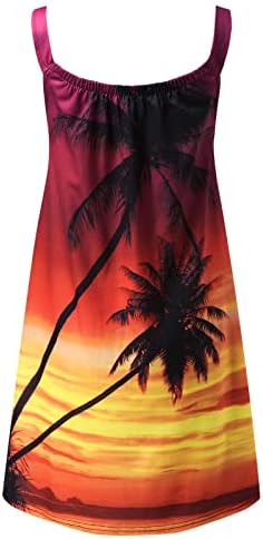 Lcziwo נשים חוף פרחוני הדפס פרחוני בגד ים ללא שרוולים כיסוי כיסויי בגדי ים שמלת הלטר קיץ שמלת