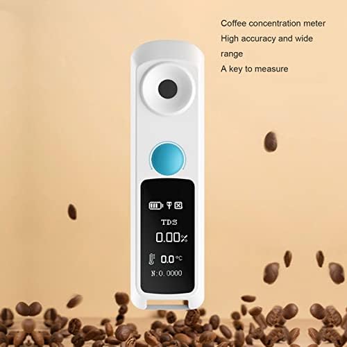 מד צפיפות קפה פלפלאו, 350 מיליאמפר / שעה גלאי צפיפות קפה דיגיטלי מד לחות דיגיטלי‑דפטפט-10 וולט 55 שעות