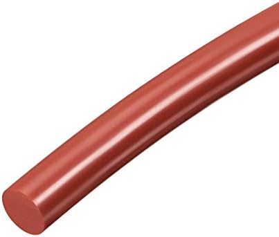 UXCell 10.5 ממ צינור תוספת כיפוף סיליקון רך לצינורות קשיח 3.3ft אדום