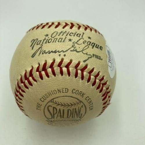 ג'ק בריקהאוס חתם על וינטג 'וינטג' בשנות החמישים של ג'יילס בייסבול JSA COA - כדורי בייסבול חתימה