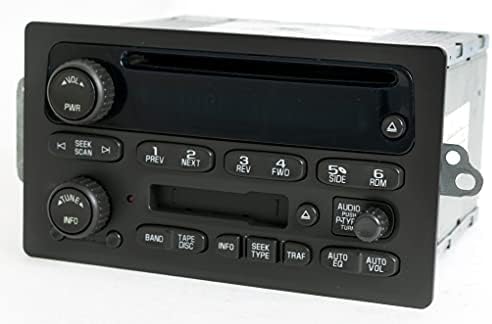 1 מפעל רדיו AM FM רדיו דיסק יחיד דיסק קלטת קלטת קלטת תואם 2003-2005 שברולט Avalanche 1500 15104156