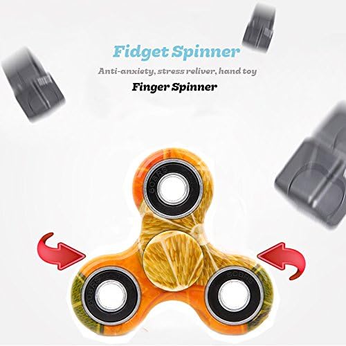 Scione 12 Pack Spinget Spinner צעצוע, ספינר אצבעות חריץ אריזה-חרדה צעצוע