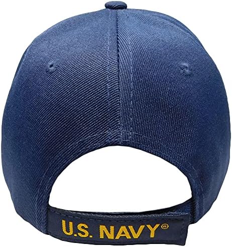 חיל הים של ארצות הברית שירת בגאווה קצין קטנוני חובה כבוד כבוד אומץ לאומץ חיל הים כחול אקריליק כובע בייסבול