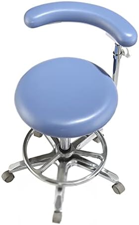 כיסא אחות שיניים של Oiakus, כיסא סלולרי של אחות רפואית אחות מתכווננת עור PU, כסא אחות מרפאת יוקרה, כיסא