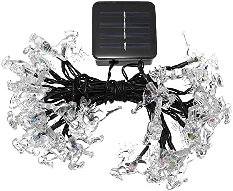 NC Yutool Solar 20/30/50 צבי LED פיית מיתרים אור מפלגת חג המולד גן מפלגת עיצוב חיצוני
