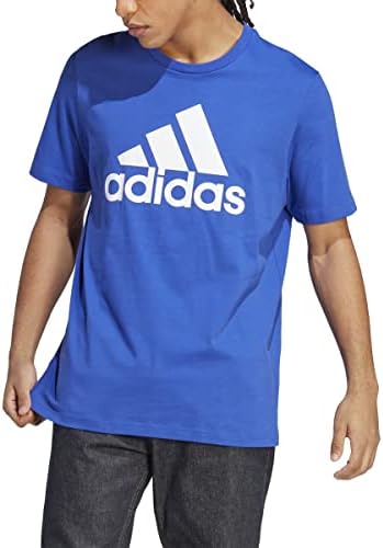 חולצת טריקו לוגו של אדידס לגברים יחיד