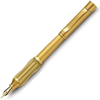 Sensa Metals Classic Fountain Gold Brushed Pen
