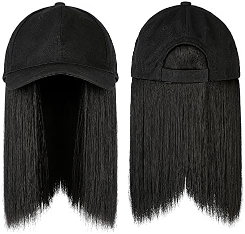 כובע בייסבול רגיל מתכוונן אופנה עם תסרוקת שיער תסרוקת כובע פאה קצר