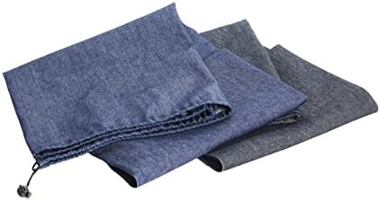 שקיות כביסה ג ' ינס גדולות במיוחד, כבדות, כותנה - כותנה טבעית-נייבי 24 על 36 אינץ