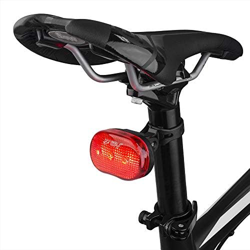 אורות אופניים לרכיבה בלילה 2 חבילות אור זנב אופניים לד-אור אופניים מופעל באמצעות סוללה-אור אופניים אחורי עמיד