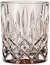 אוסף נאכטמן נובלס 4 כוס וויסקי, עשוי זכוכית קריסטל משובחת, זכוכית לבורבון, וויסקי ומשקאות אחרים, 10.4 אונקיות,