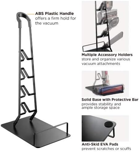 הר פלוס מגה-הר-05-02 מעמד לשואב אבק מקל אוניברסלי מתכת ותחנת עגינה לדייסון וי 11 וי 10 וי 8 וי 7 וי 6 /