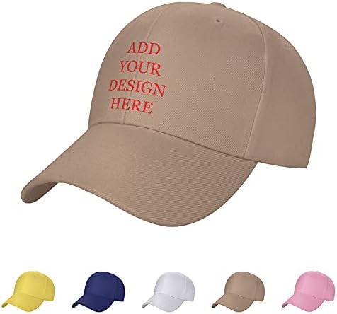 כובעים מותאמים אישית לגברים עיצוב משלך אישית טקסט תמונה לוגו בייסבול מצויד כובע יוניסקס