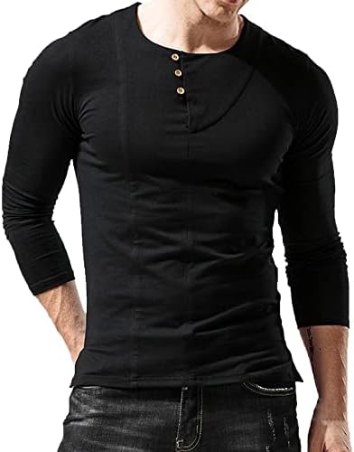 סוודר צוואר מדומה XXBR לגברים, 2022 כותנה אלסטית כותנה דקה בצבע אחיד V דחיסת צוואר צוואר צוואר בסיס חם