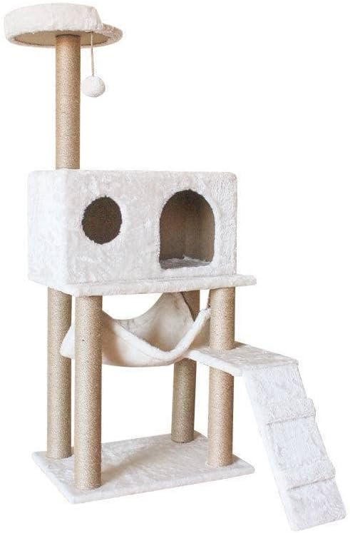 חורף קטיפה חורפית טחנת טופר עץ מסגרת טיפוס חתול מתאימה לחתולים שומניים שגרות חיית מחמד מטפסים