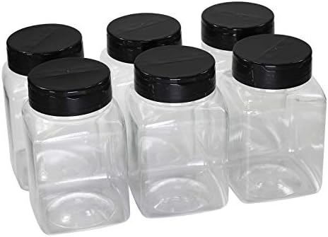 Pinnacle Mercantile Plastic Spice Jars